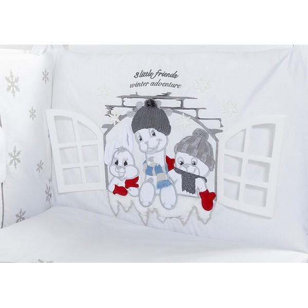 Продукт Bambino Casa Winter fairy tale - луксозен спален комплект 9ч. - 0 - BG Hlapeta